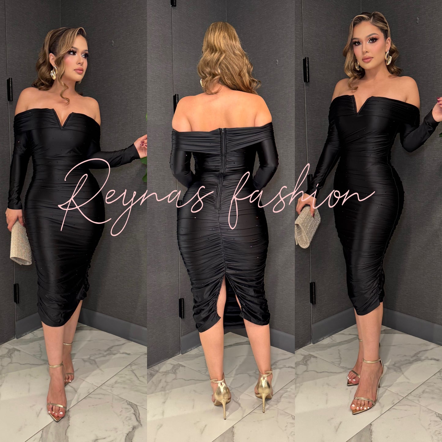 π Antonela satin dress