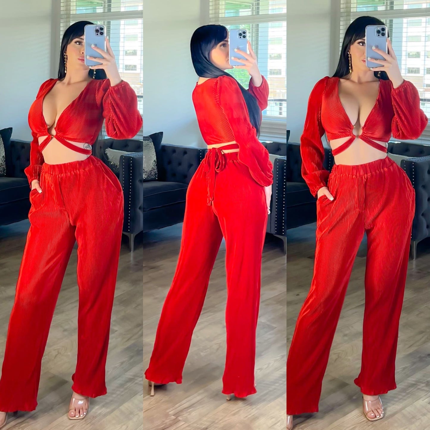 Conjunto top/pantalón Paola