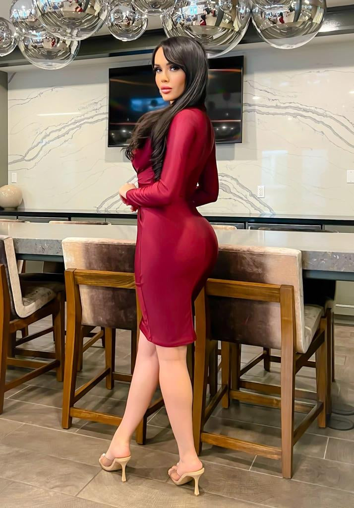VESTIDO DE CARAMELO