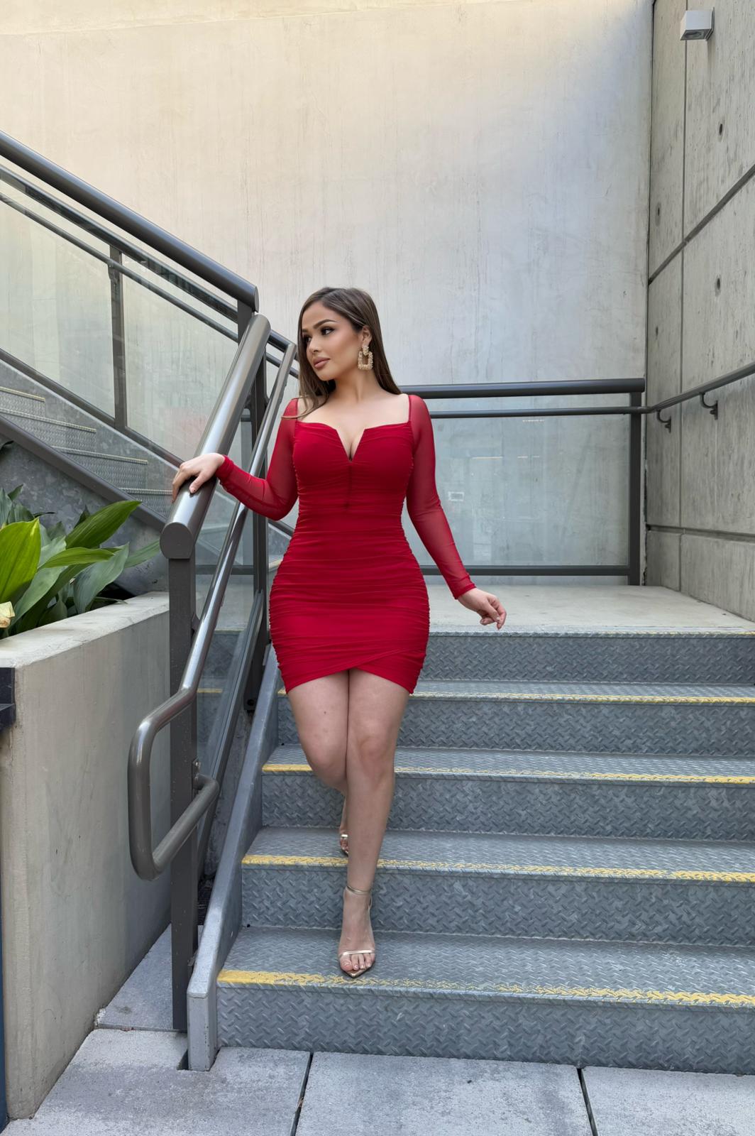 Mandys midi dress
