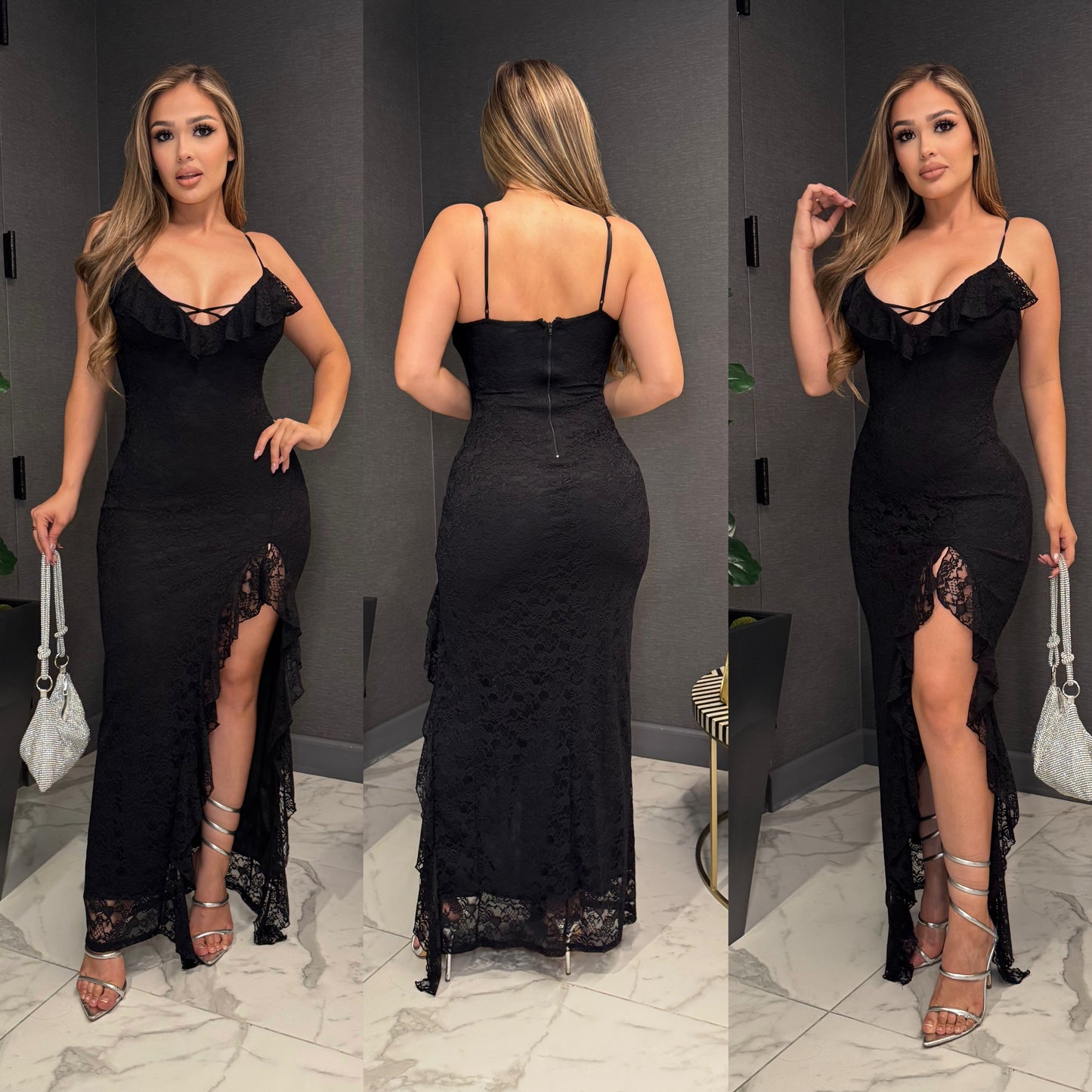 Paulina lace dress