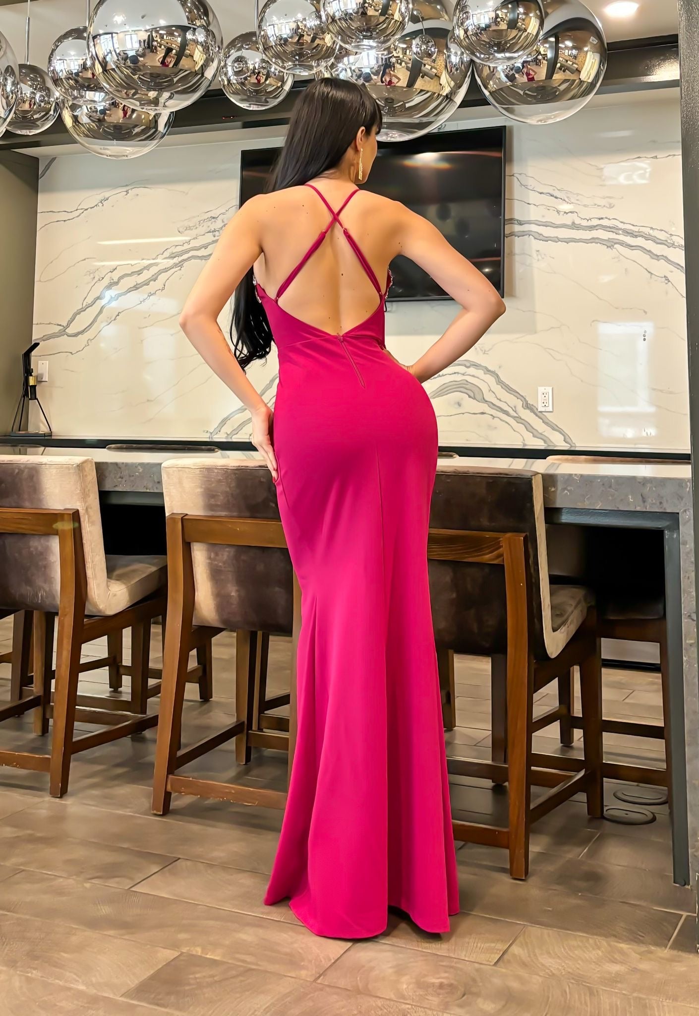 VESTIDO LARGO ISABELA