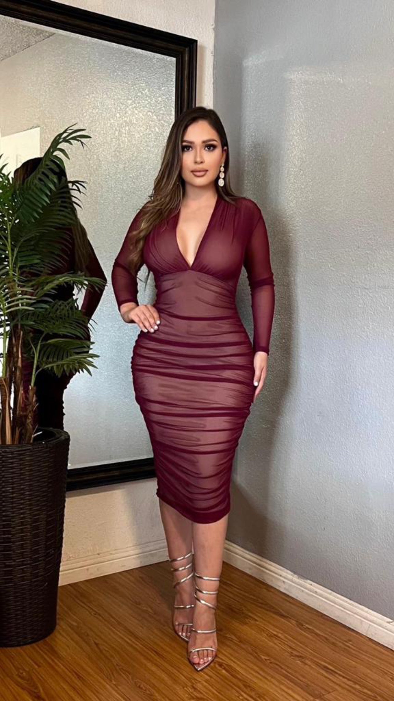 Vestido de diamantes