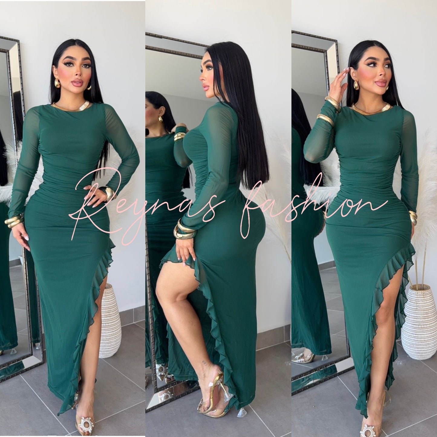 🎀Orian Mesh Dress