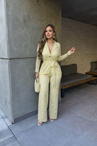 🎀 Monica two-piece lace set