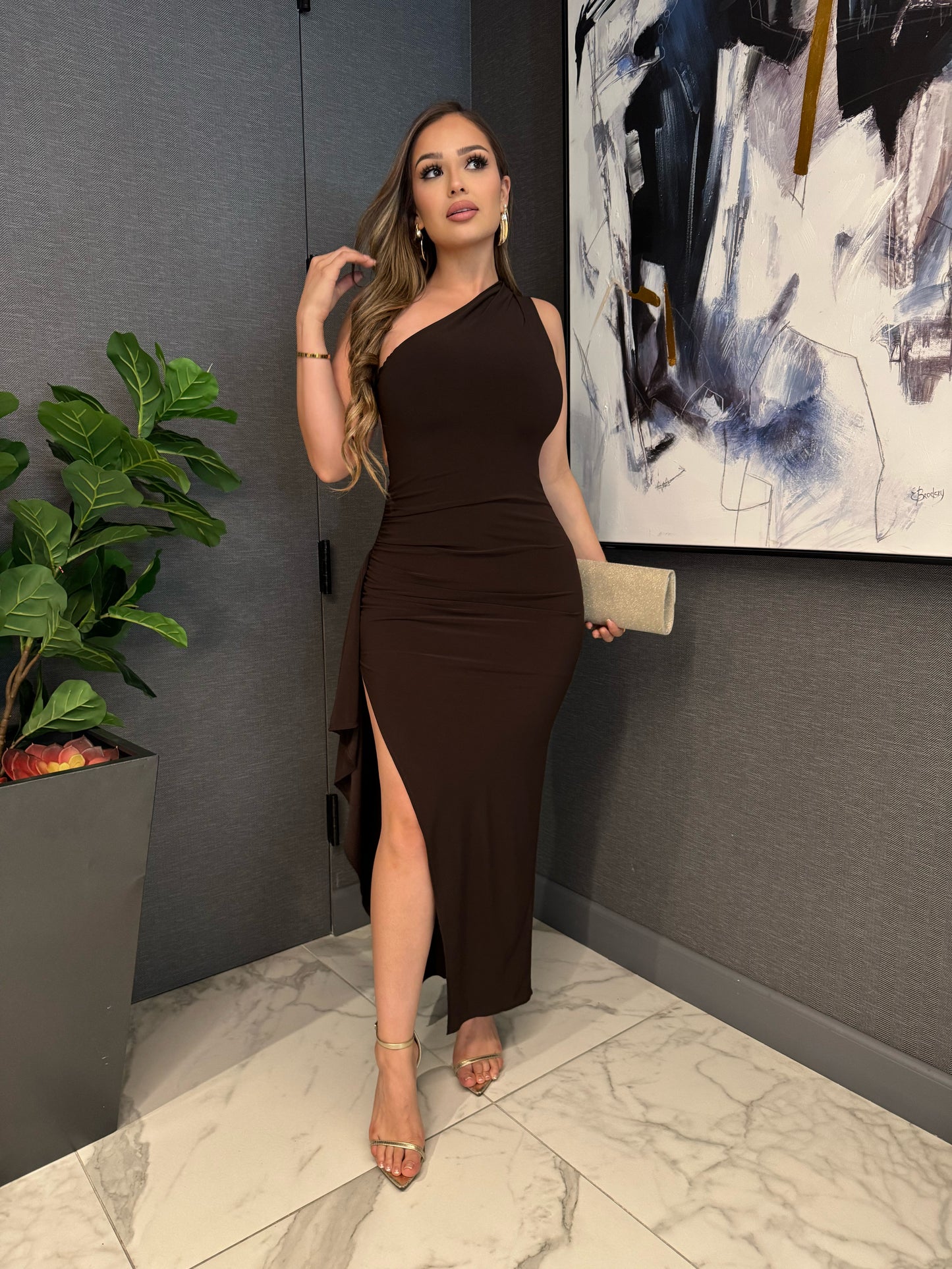 🎀Ruched dress