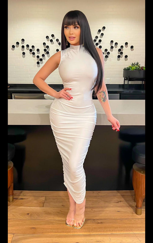 Vestido cuello adriana