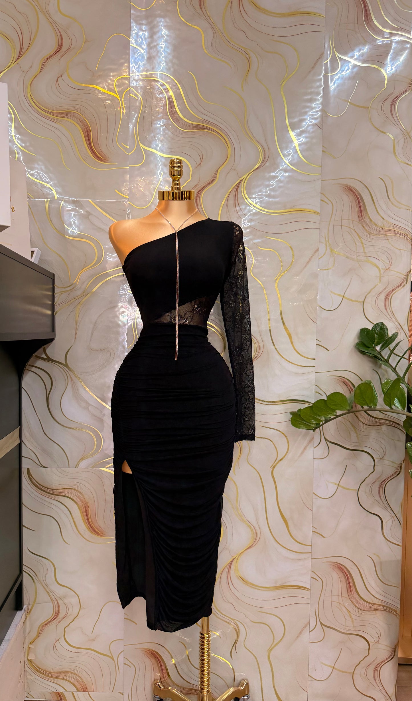 Victoria One-Shoulder Dress