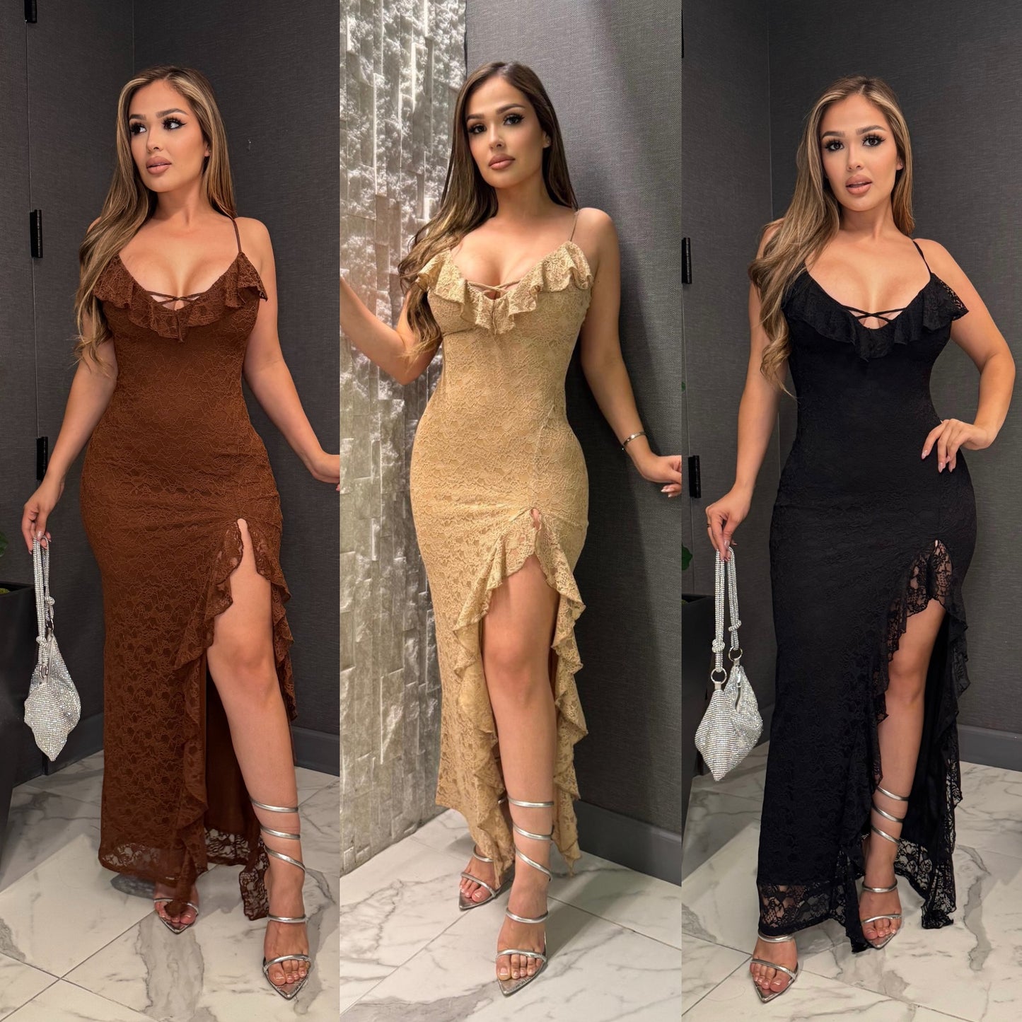 Paulina lace dress