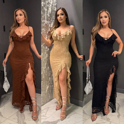 Paulina lace dress