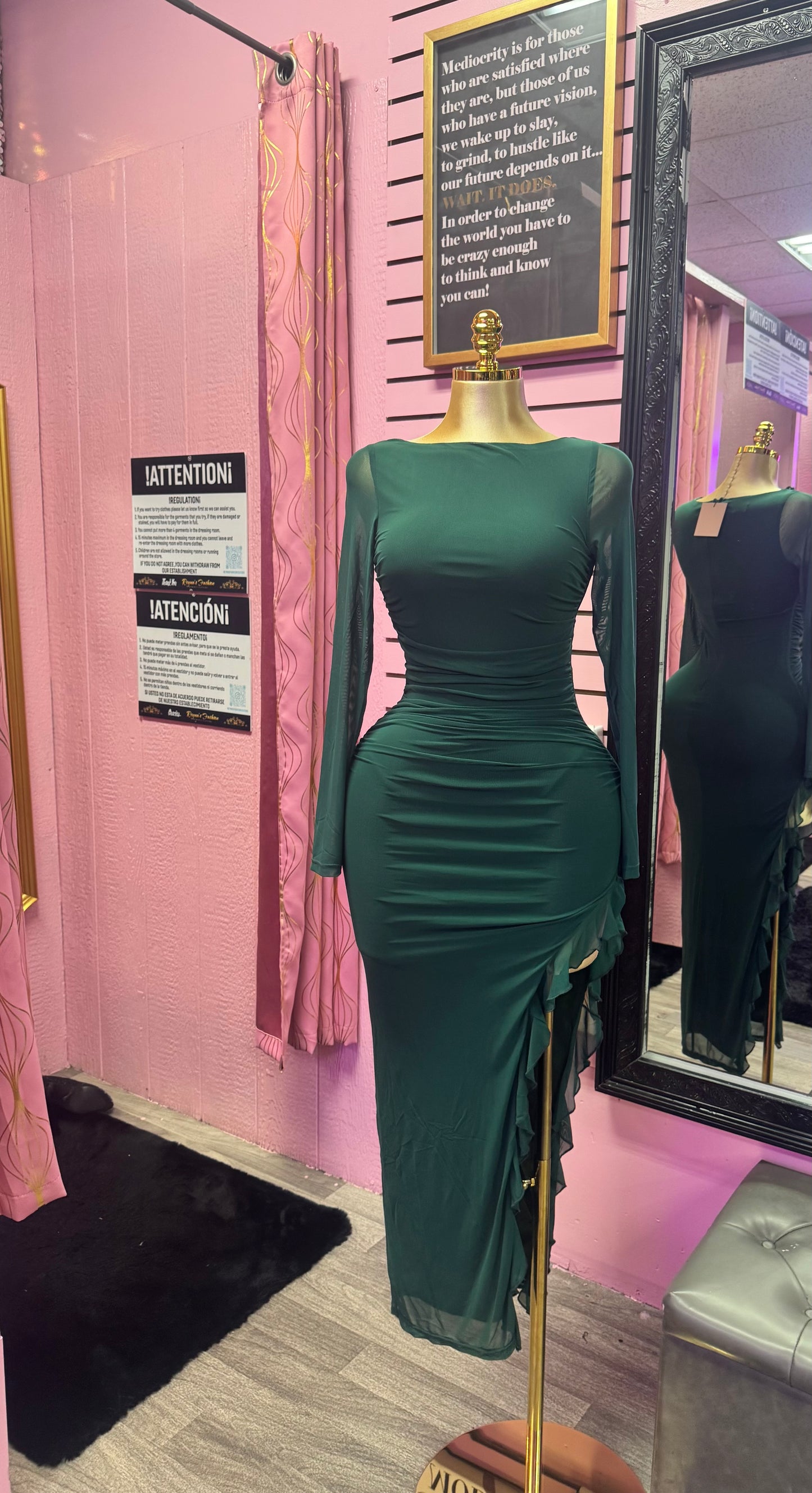 🎀Orian Mesh Dress