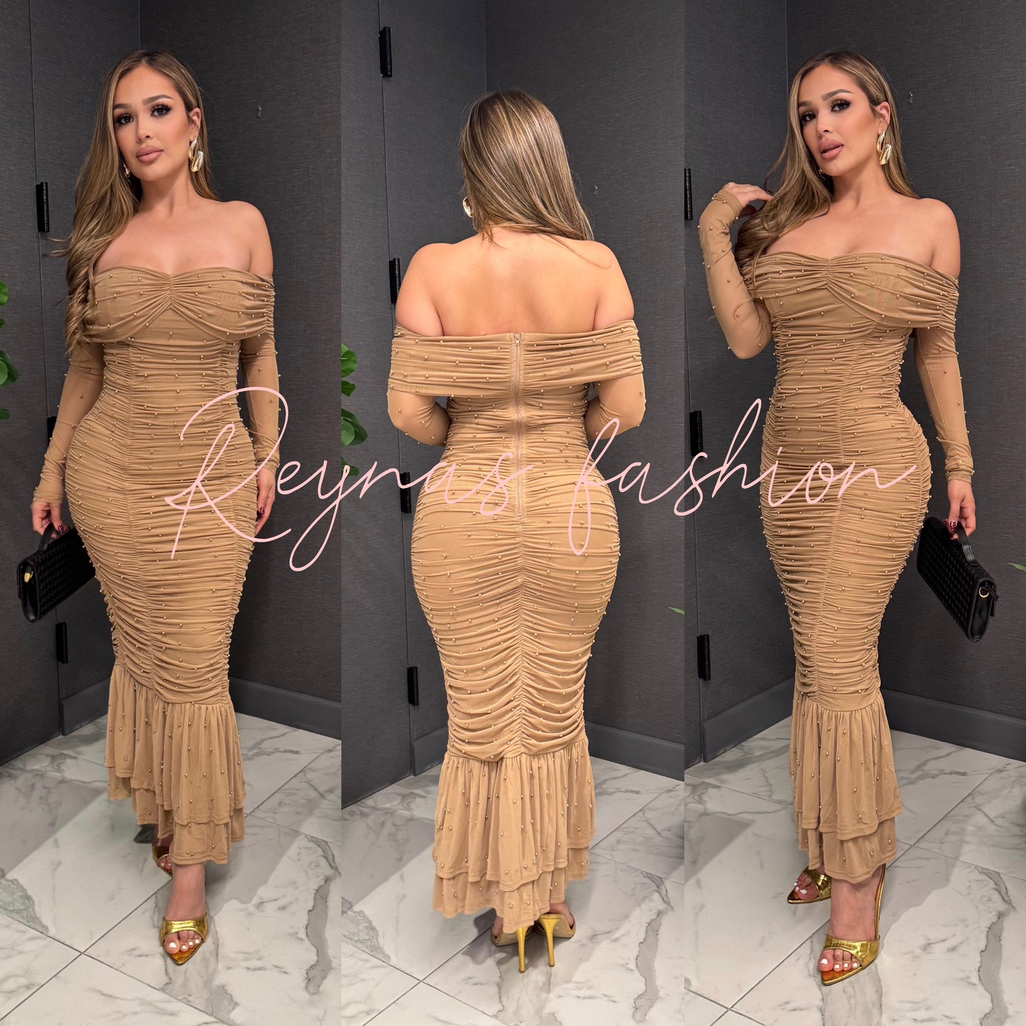 🎀 Karely maxi dress