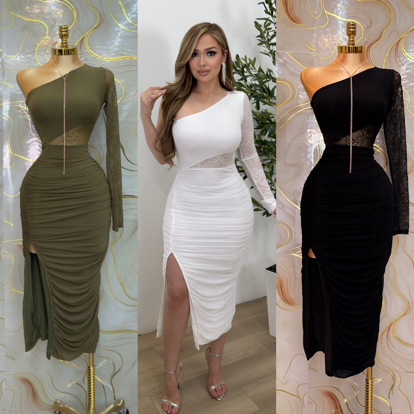 Victoria One-Shoulder Dress