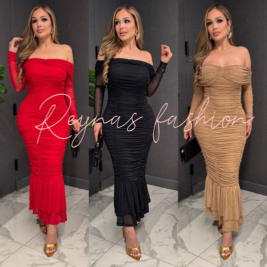 🎀 Karely maxi dress