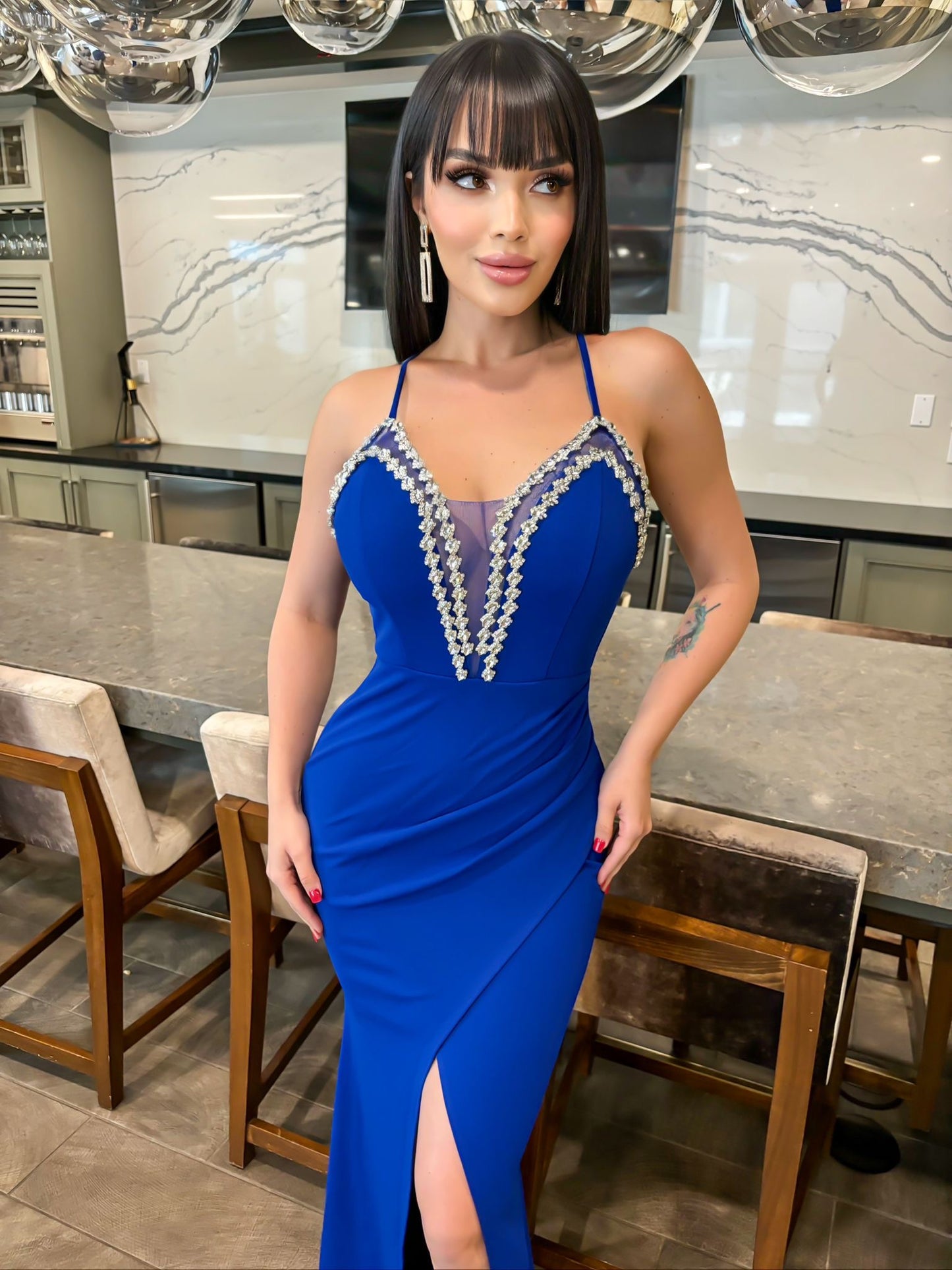 VESTIDO LARGO ISABELA