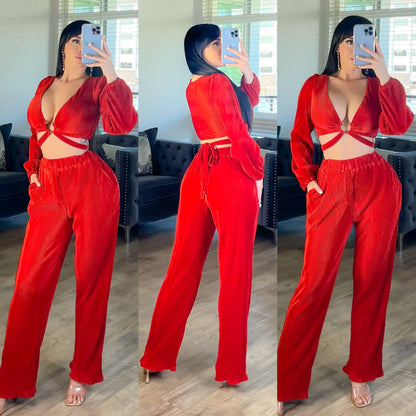 Conjunto top/pantalón Paola