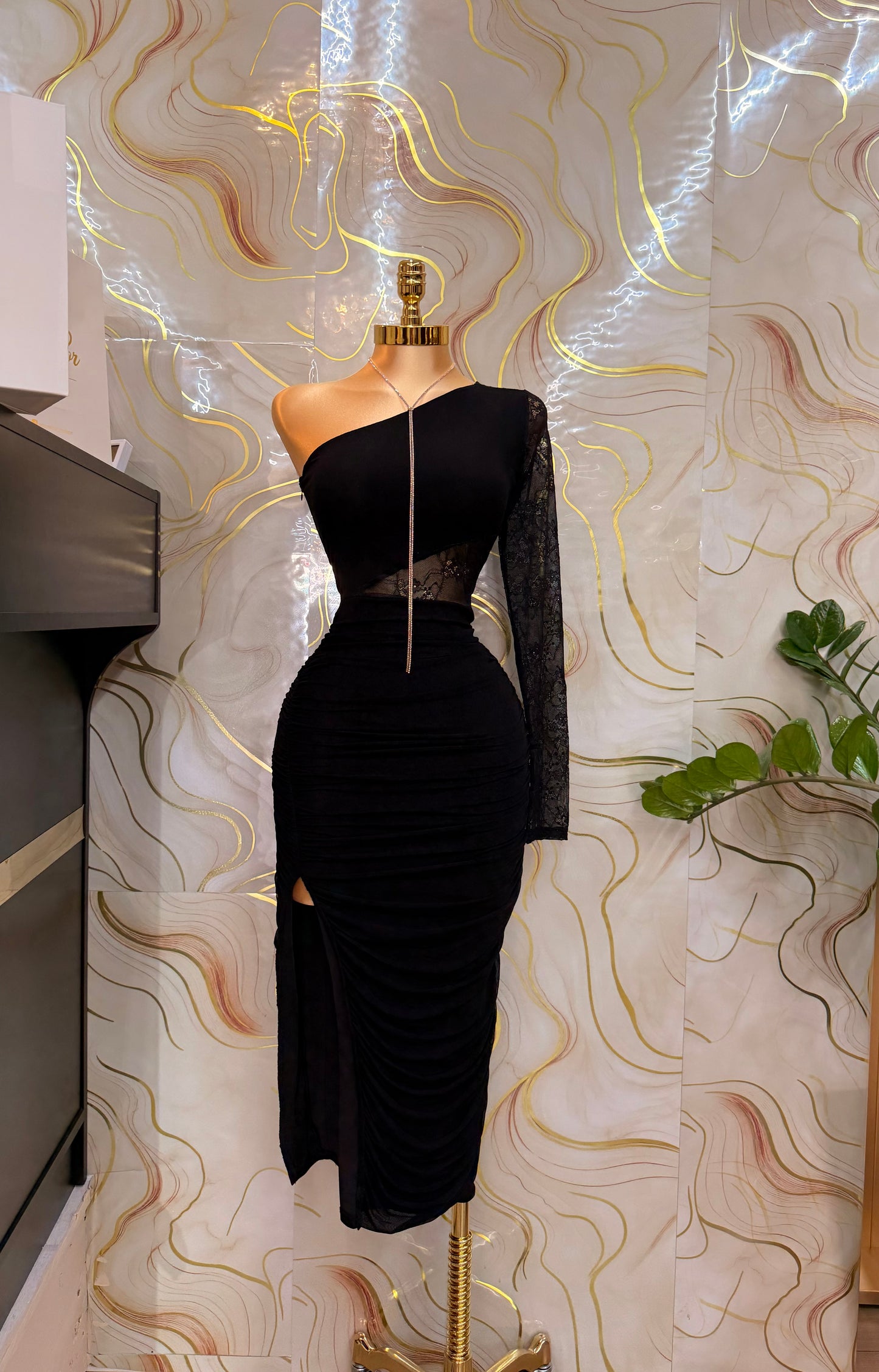 Victoria One-Shoulder Dress