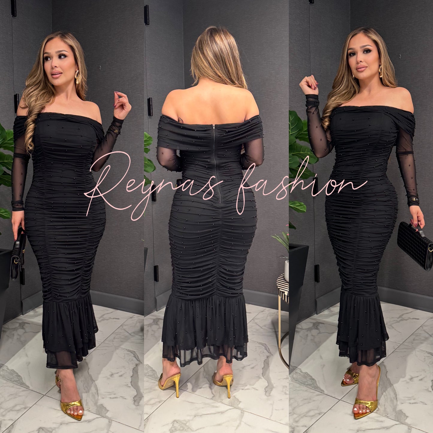 🎀 Karely maxi dress