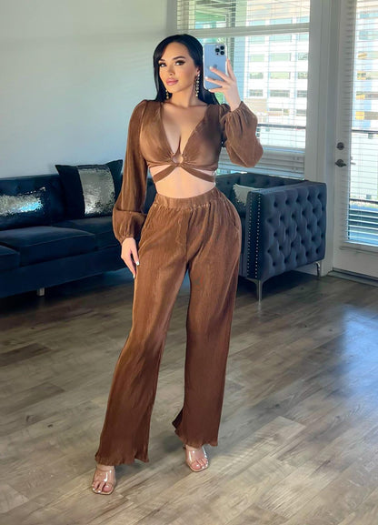 Conjunto top/pantalón Paola