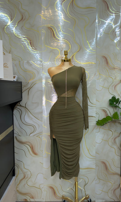 Victoria One-Shoulder Dress