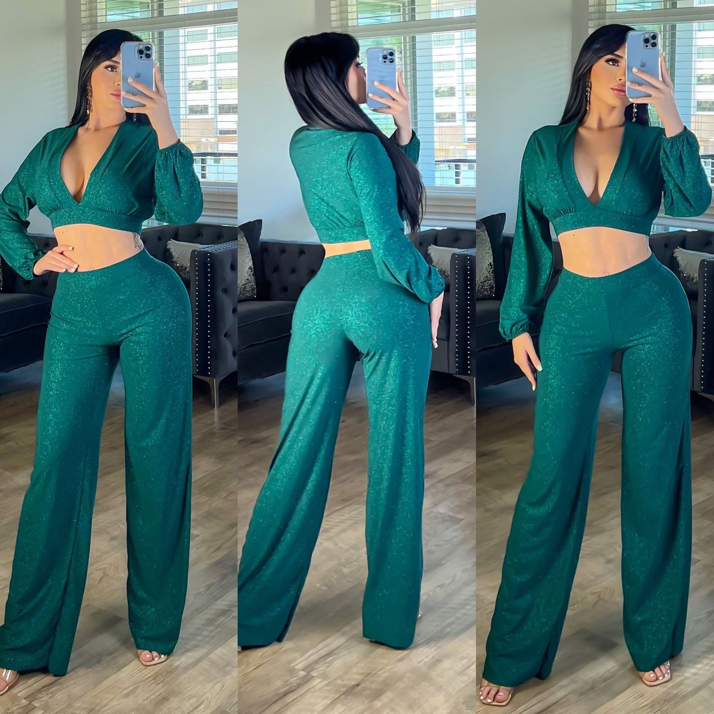 Conjunto top/pantalon karol
