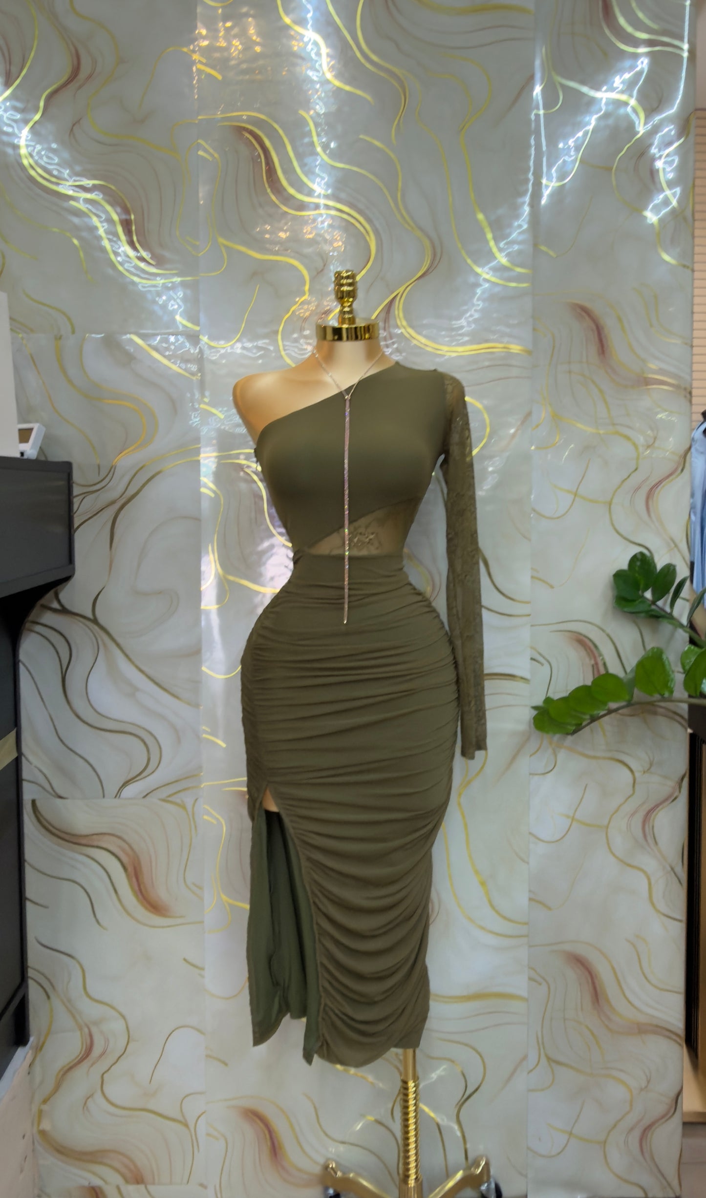 Victoria One-Shoulder Dress