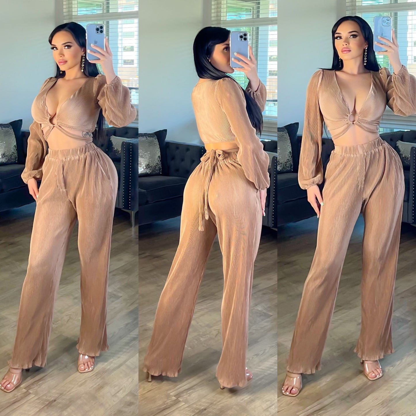 Conjunto top/pantalón Paola