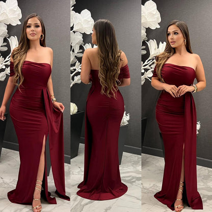 VESTIDO LARGO ALINE