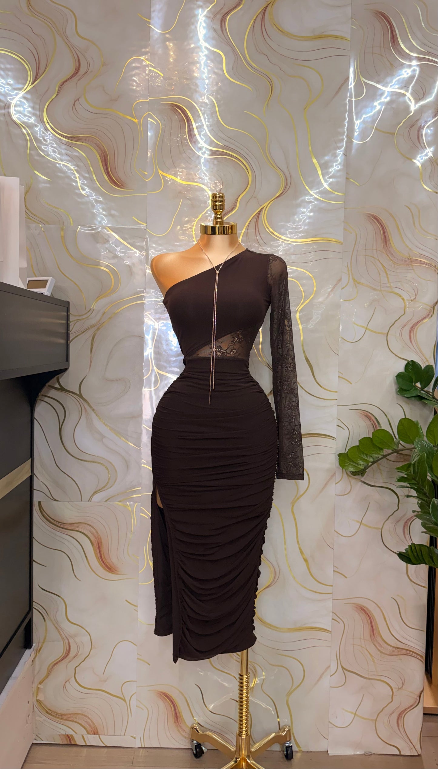 Victoria One-Shoulder Dress