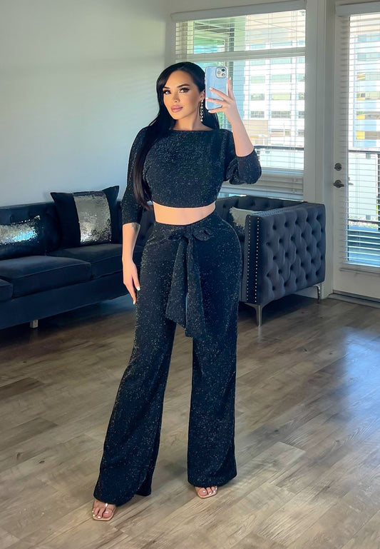 Conjunto Yury de camiseta y pantalón de manga larga