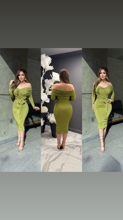 Nareth off shoulder dress