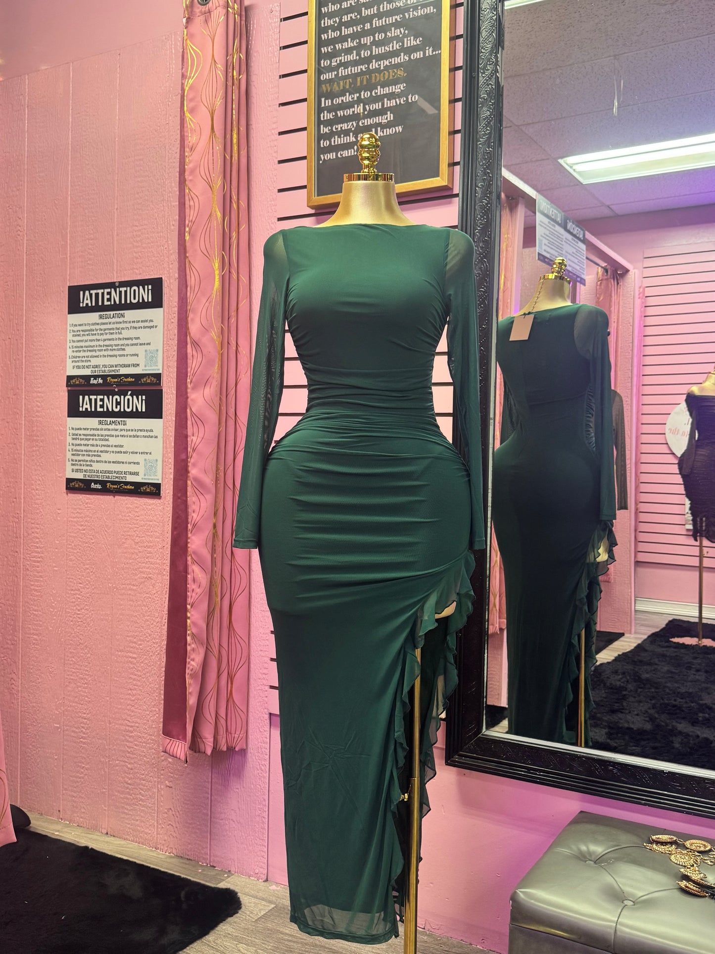 🎀Orian Mesh Dress