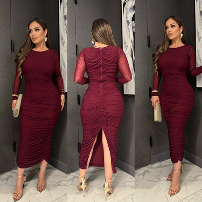 Vestido Nuria con pedrería