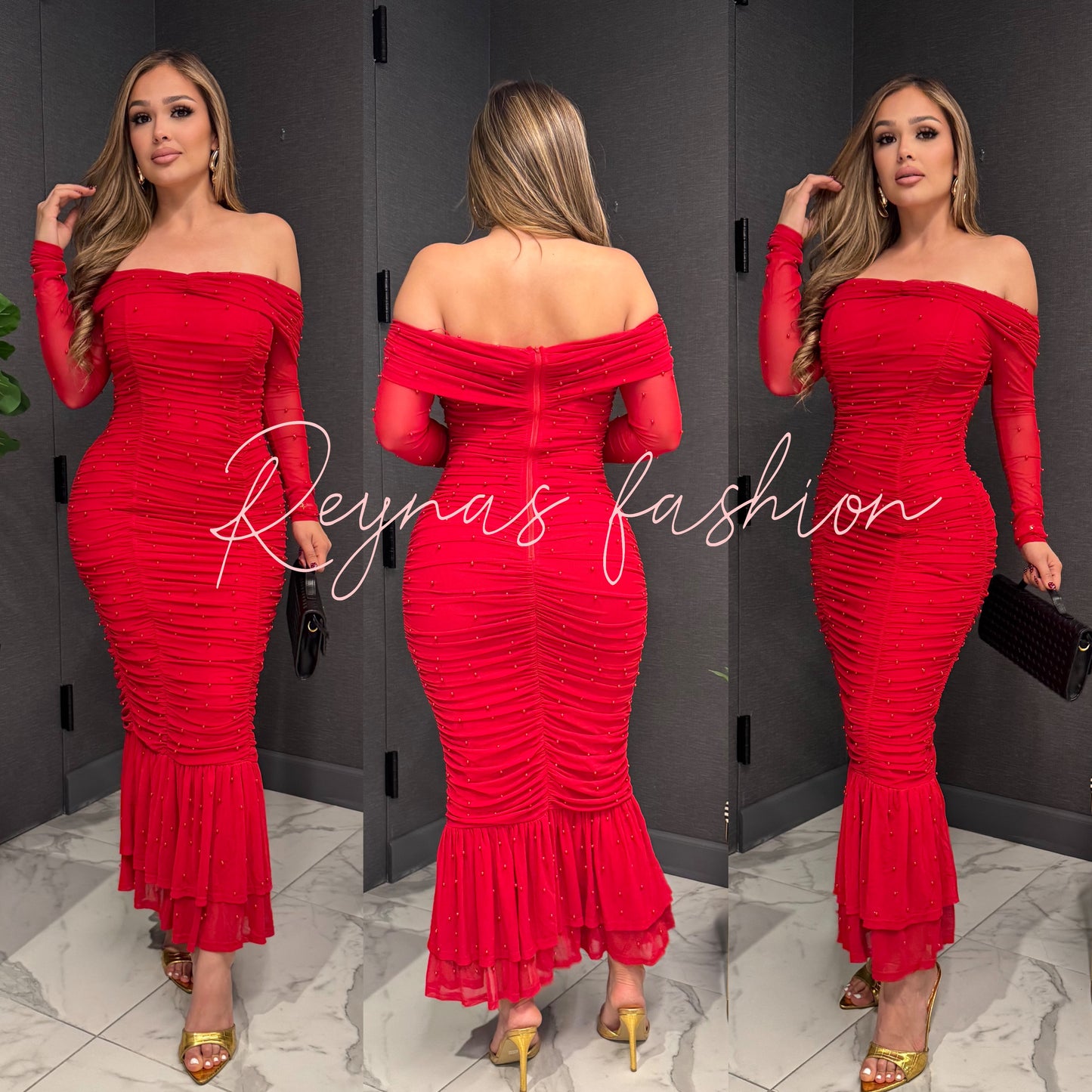 🎀 Karely maxi dress