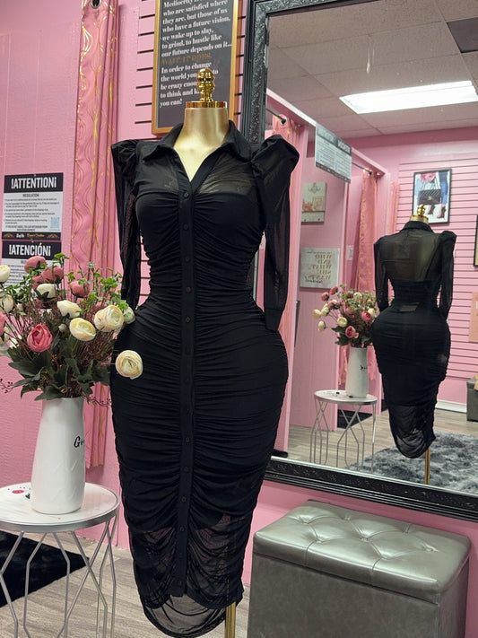 Black elegant dress