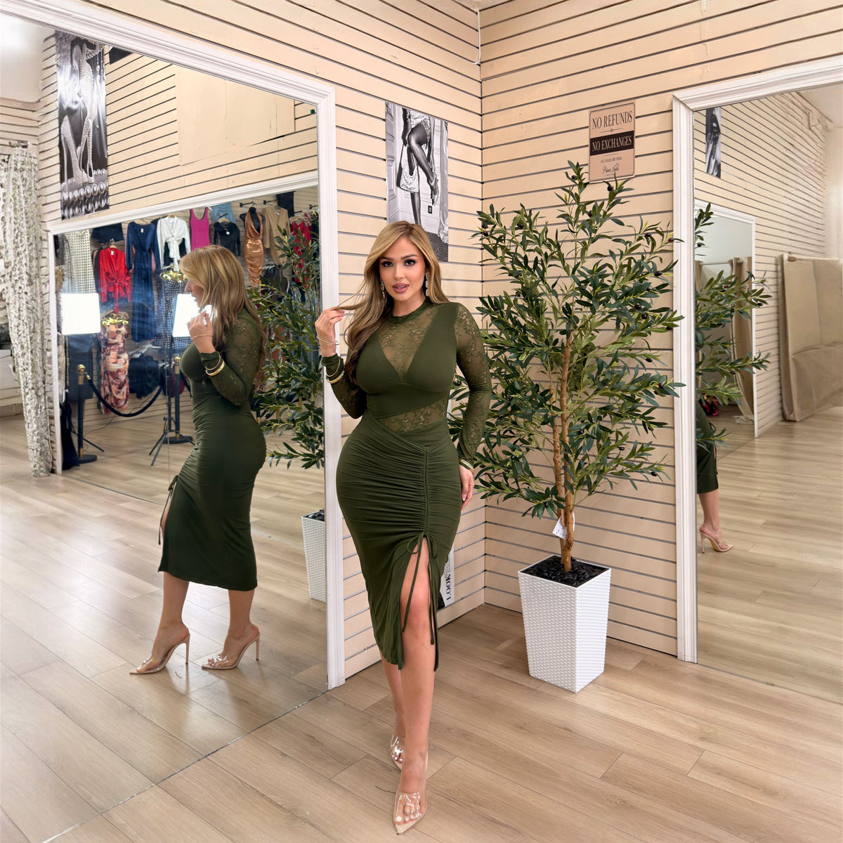 Reyna midi dress