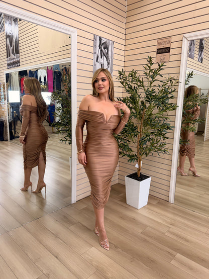 🎀 Antonela satin dress