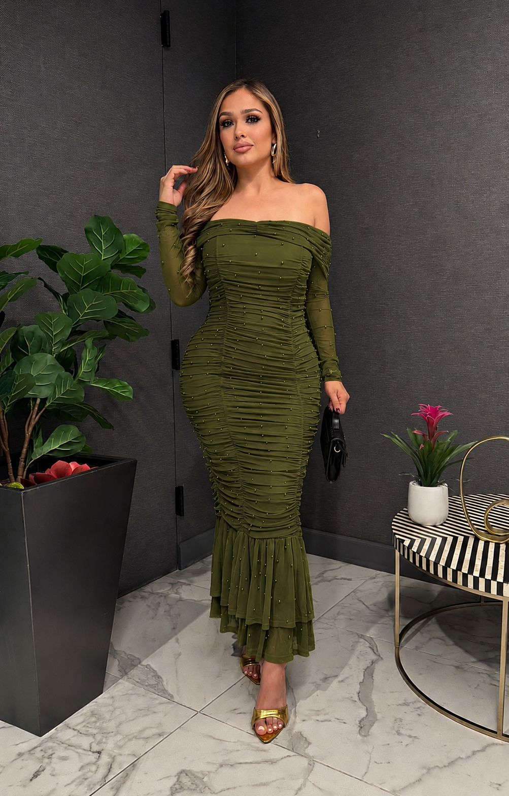 🎀 Karely maxi dress