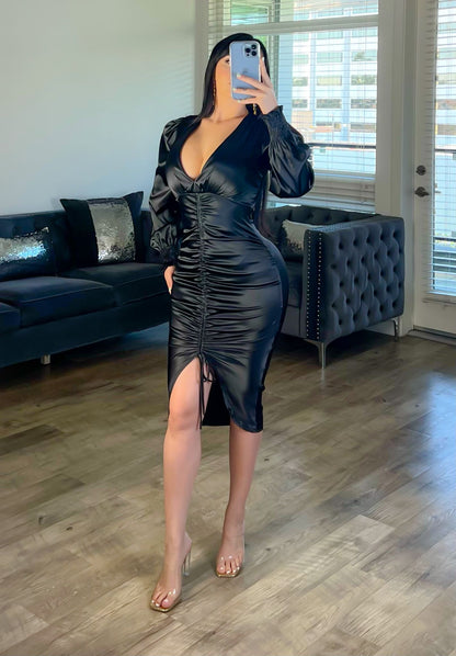 VESTIDO SATÉN DASHA