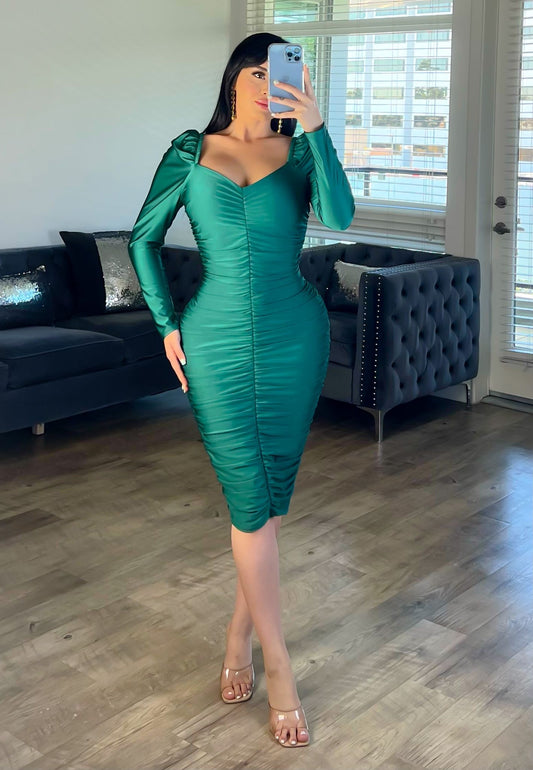 VESTIDO CELESTE