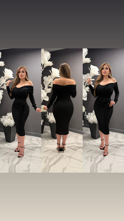 Nareth off shoulder dress