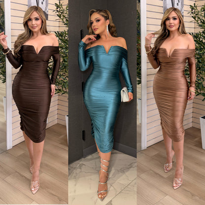 🎀 Antonela satin dress