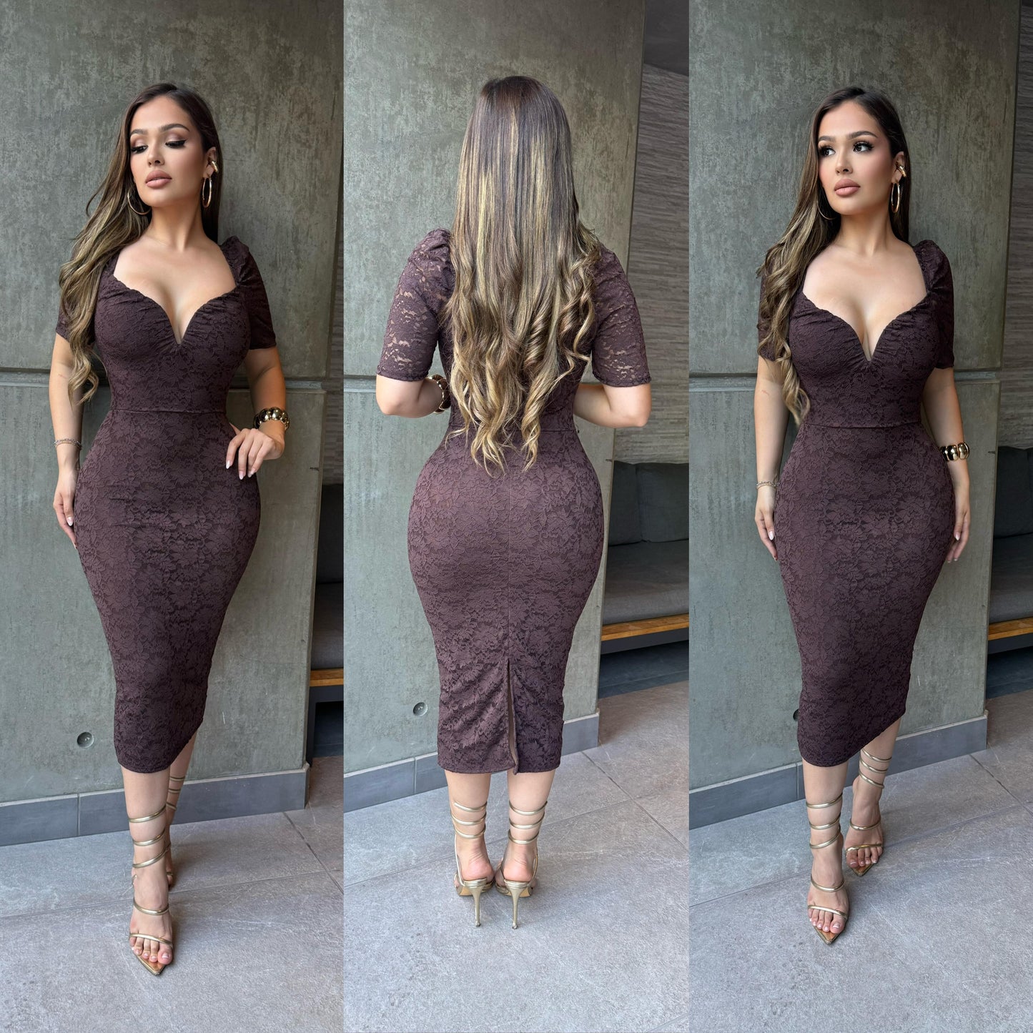 🎀Mariana Lace Dress