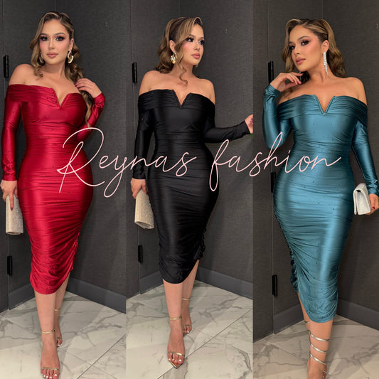 🎀 Antonela satin dress