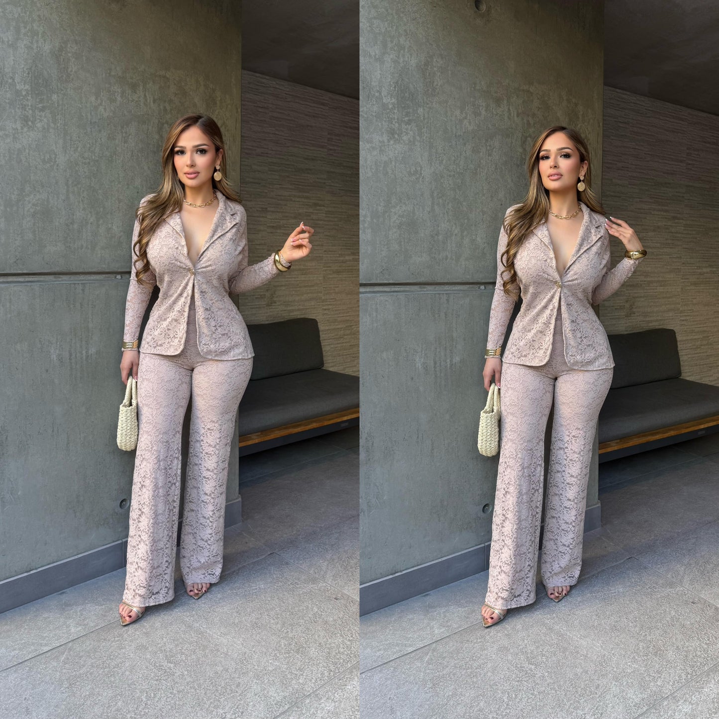 🎀 Monica two-piece lace set