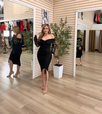 Alessandra Lace Midi Dress
