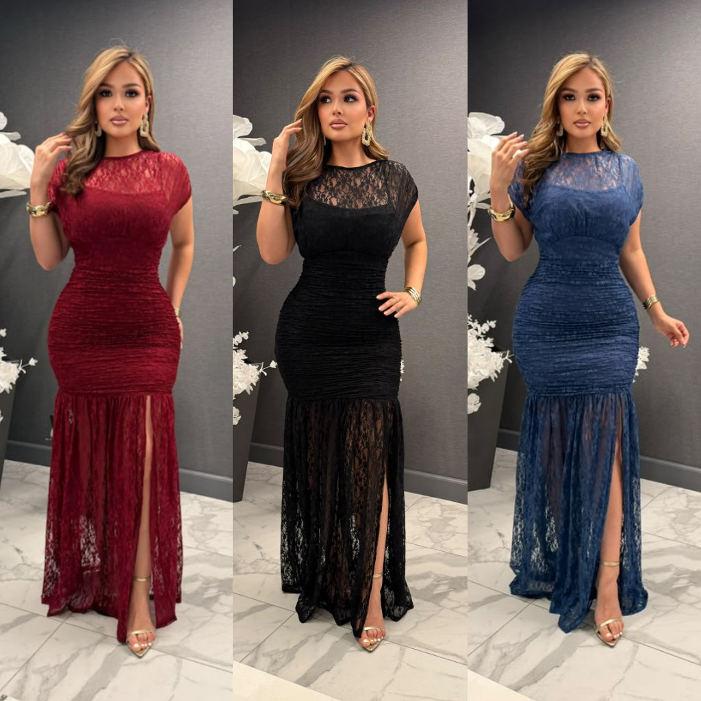Isabella Lace Maxi Dress