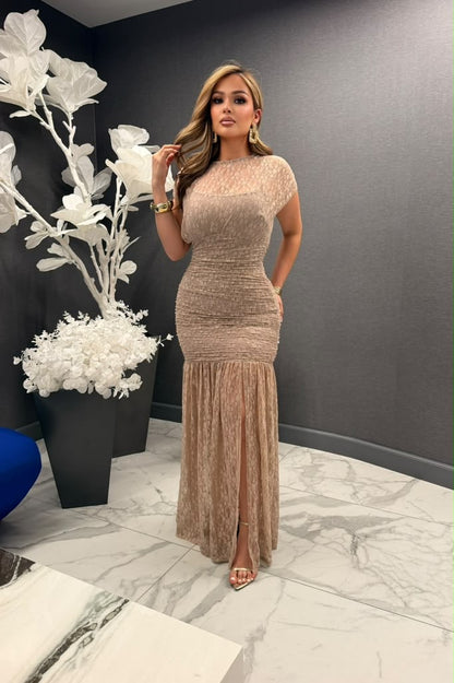 Isabella Lace Maxi Dress
