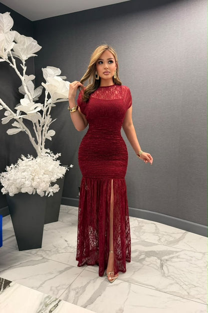Isabella Lace Maxi Dress