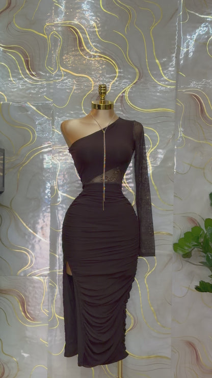Victoria One-Shoulder Dress